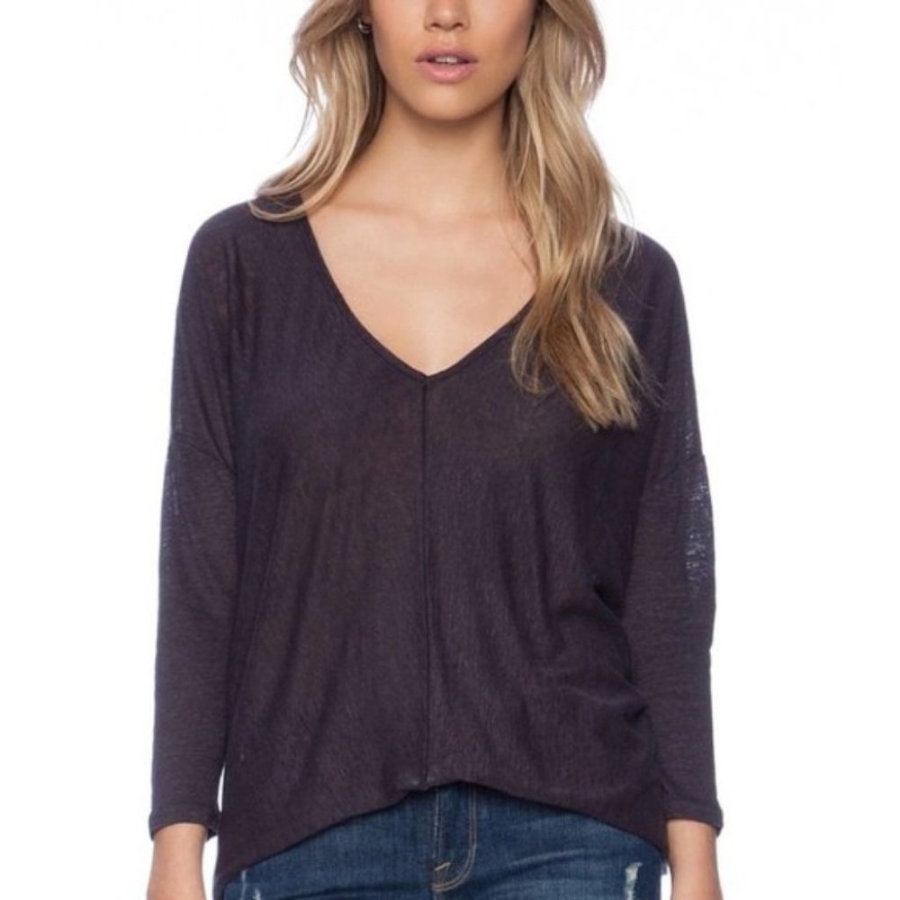 Grey Dolman long sleeve tee tunic - Picture 4 of 4